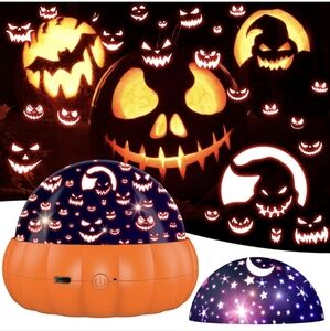 Halloween Pumpkin LED Projector Light